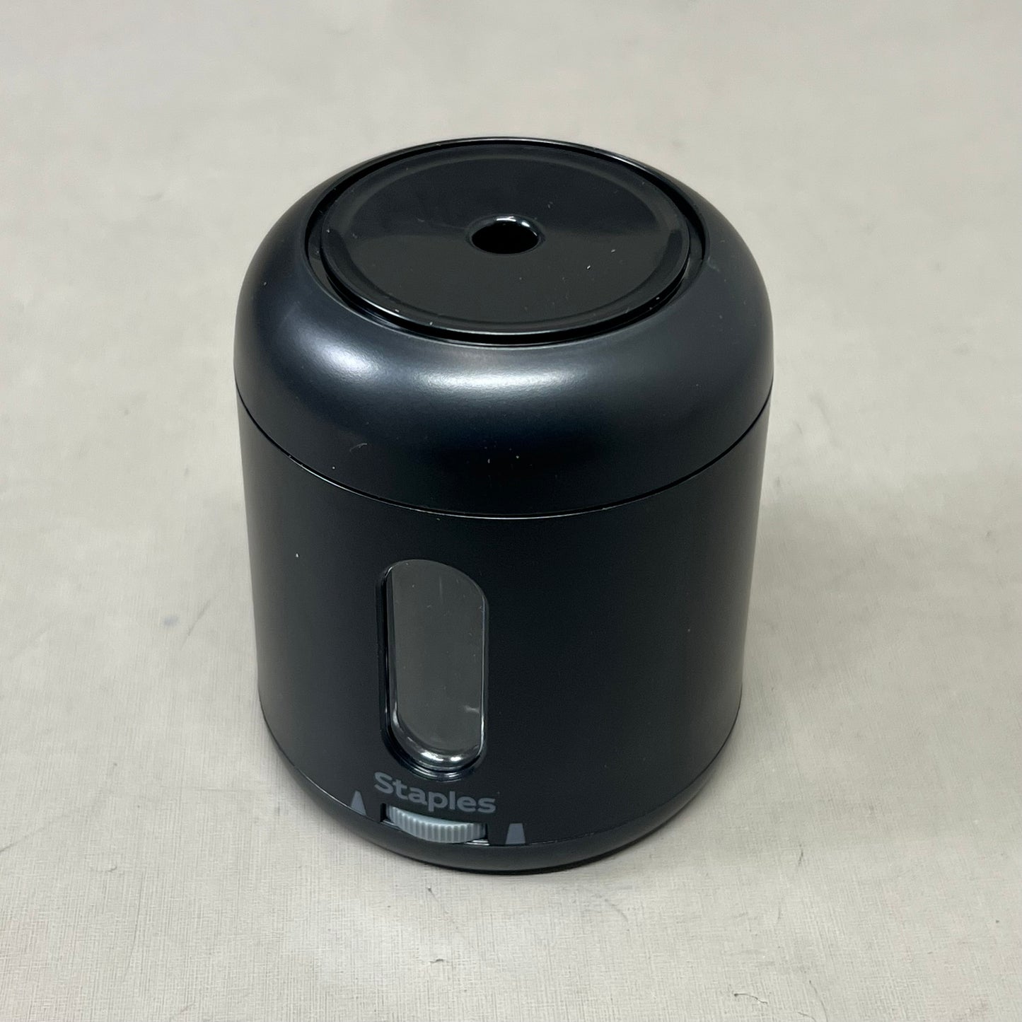 STAPLES (2 PACK) Personal Dual Powered Pencil Sharpener Black ST62625