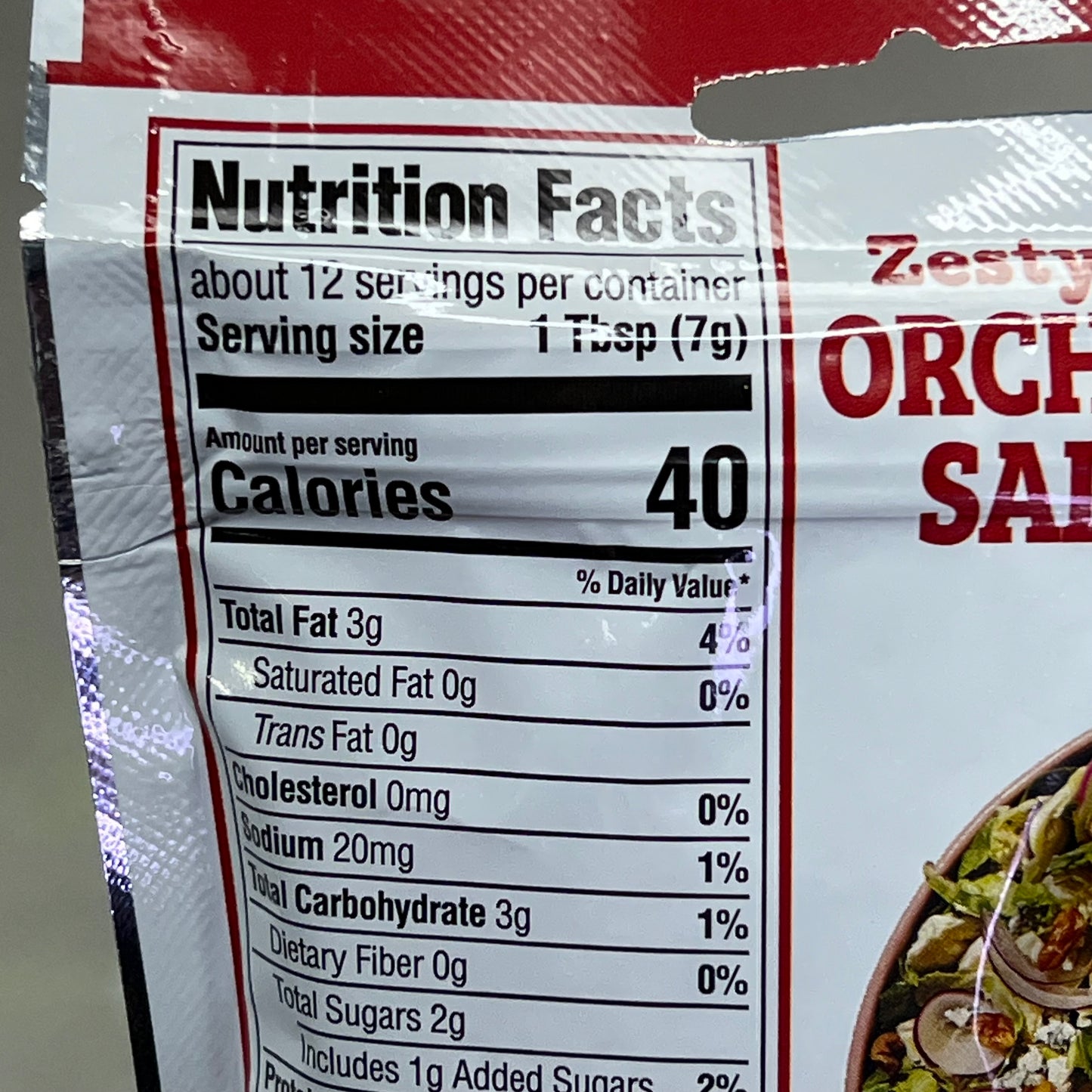 FRESH GOURMET (9 PACK) Honey Roasted Walnut & Dried Apple Topping  3 oz BB 01/26