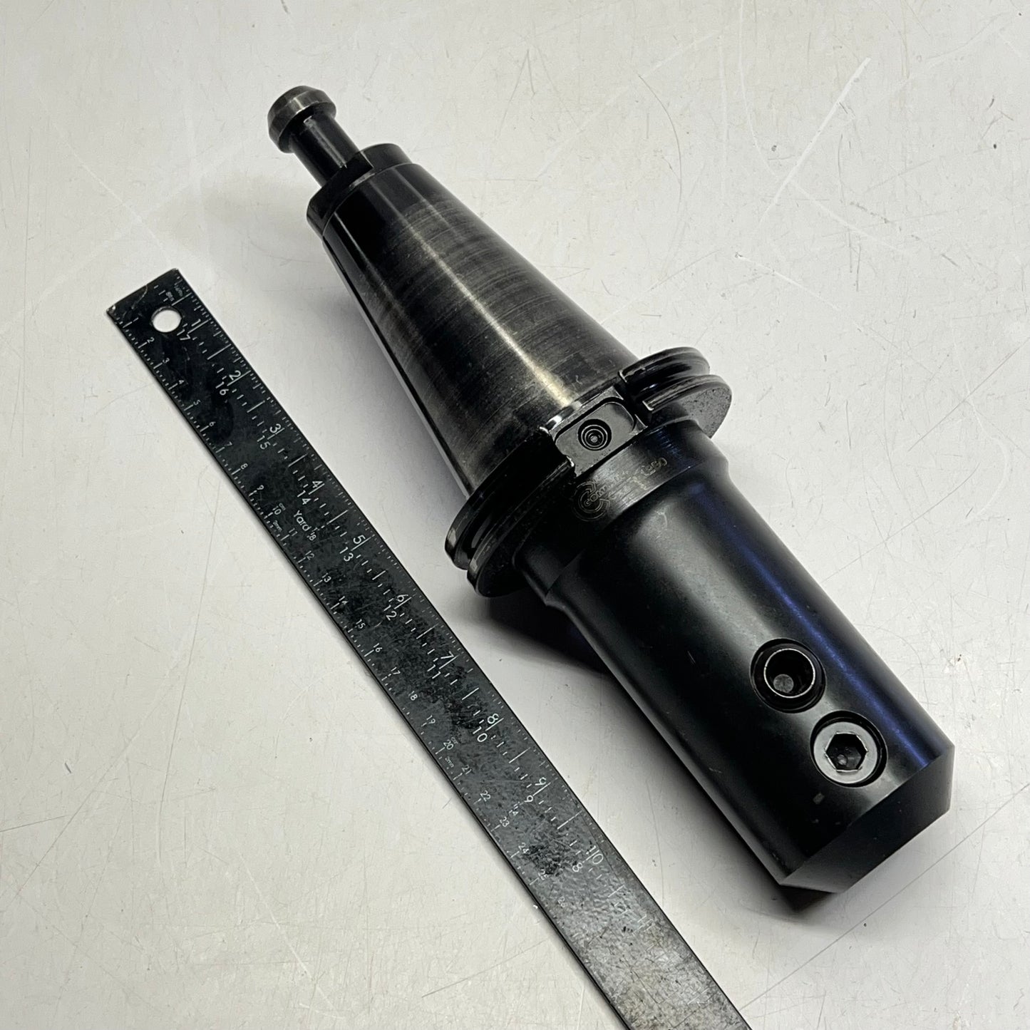 COMMAND Cat 50 Extended End Mill Holder 1.25" (1-1/4") Bore  C6E5-1250 (Used)