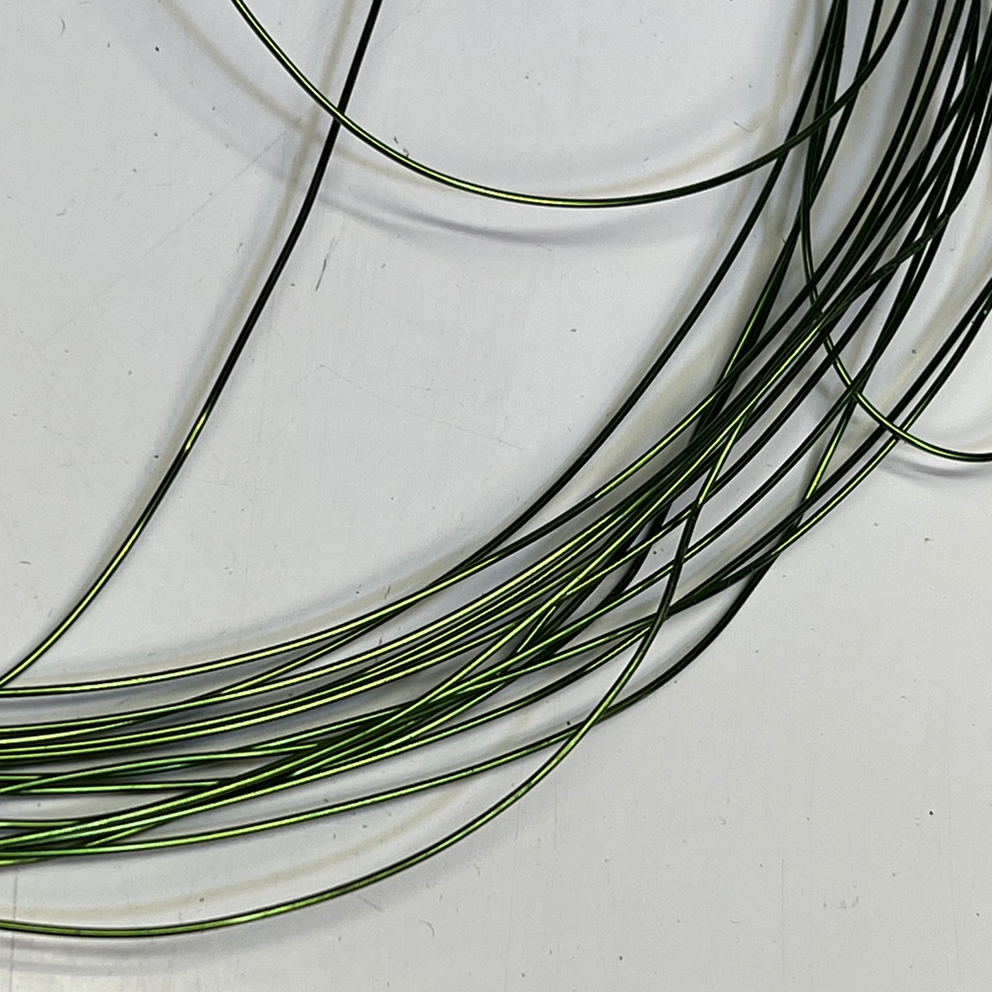 ELEKTRISOLA Copper Magnet Wire Polyester AQ18 18 AWG Green C141BX00180081A