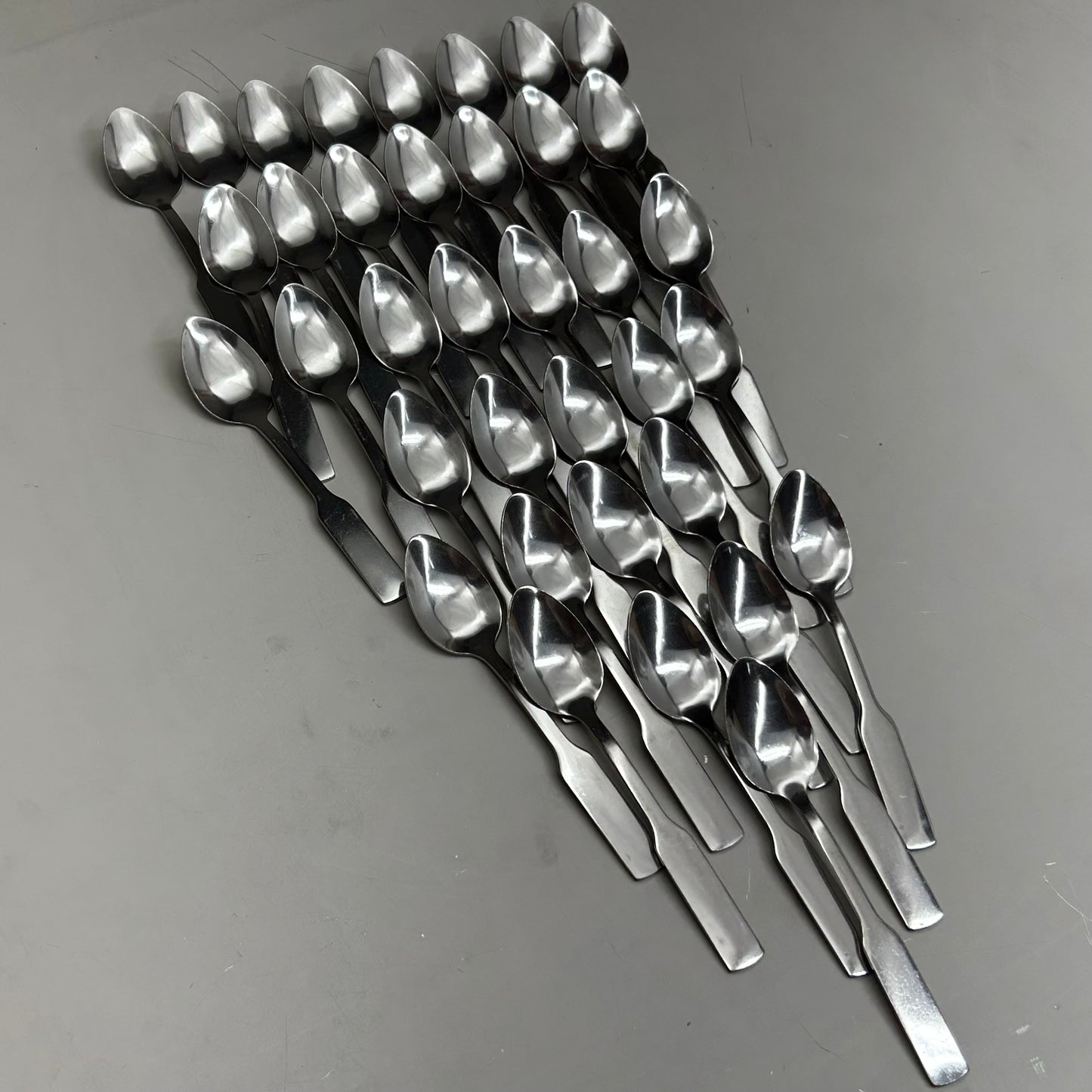 ABC (36 Pack) Stainless Steel Norfolk Stamped Teaspoon Set NOR-01