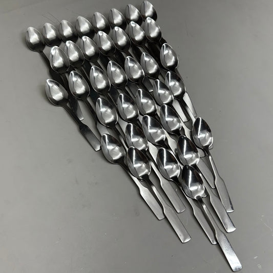 ABC (36 Pack) Stainless Steel Norfolk Stamped Teaspoon Set NOR-01