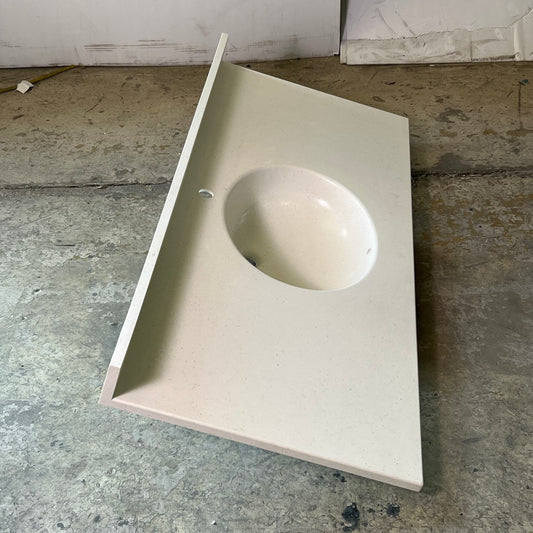 SWANSTONE Vanity Top Bir 21.5"W x 49"L White VT02249