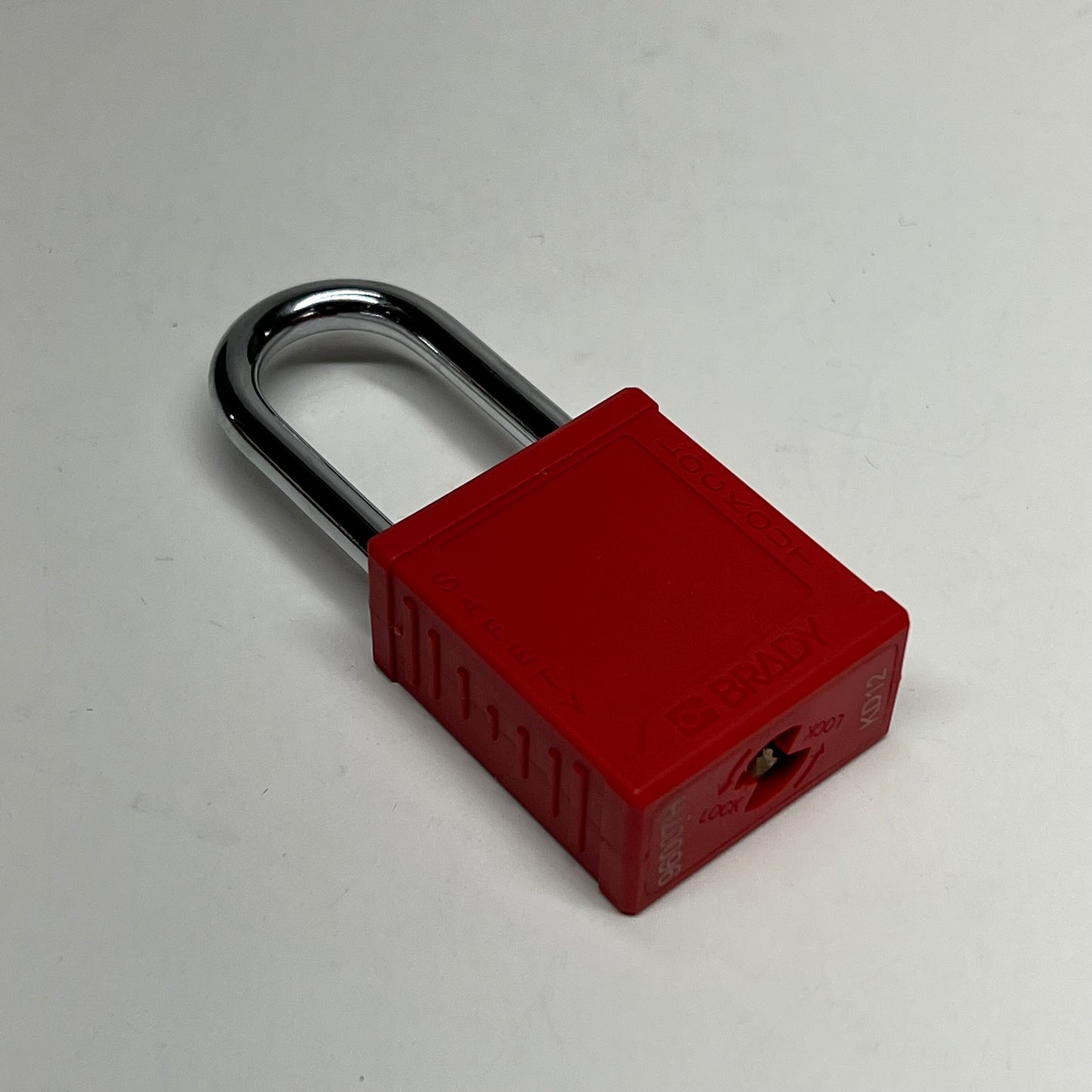 BRADY (12 PACK) Velocity Nylon Safety Lockout Padlocks Keyed Different Y608|3294