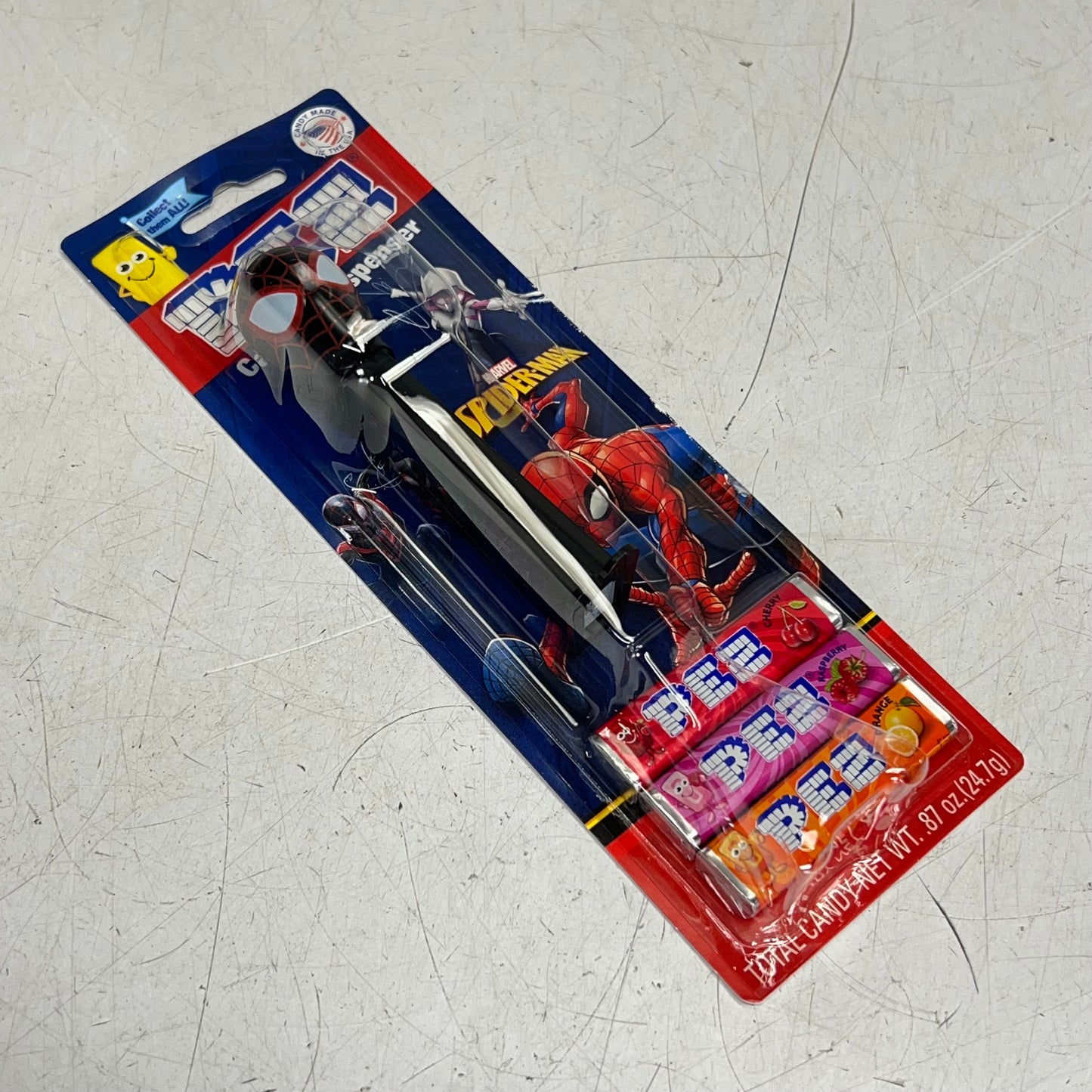 PEZ (12 PACK) Spiderman Charactors Candy Dispensers W/ Candy 079116 BB 01/31