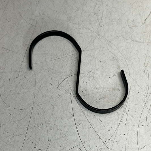 (LOT OF 12) Closet Hooks for Purses, Belts Etc 4.5" Black