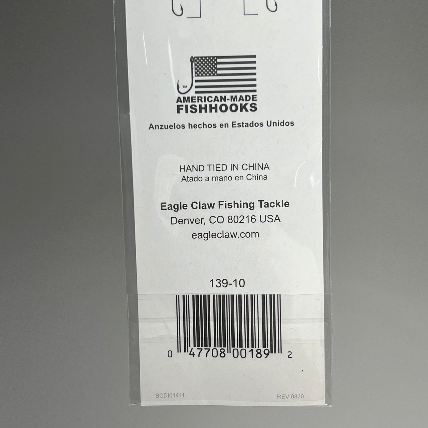 EAGLE CLAW (3 PACK) Versatile Bait Holder Snell Easy Rig Bronze #10 6pc 391-10