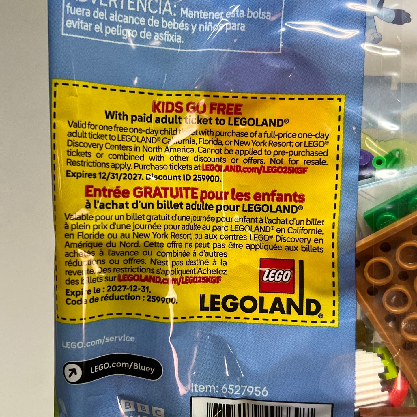 LEGO Bluey & Chattermax Tea Party Building Toy For Kids Ages 4+ 33 Piece 30687