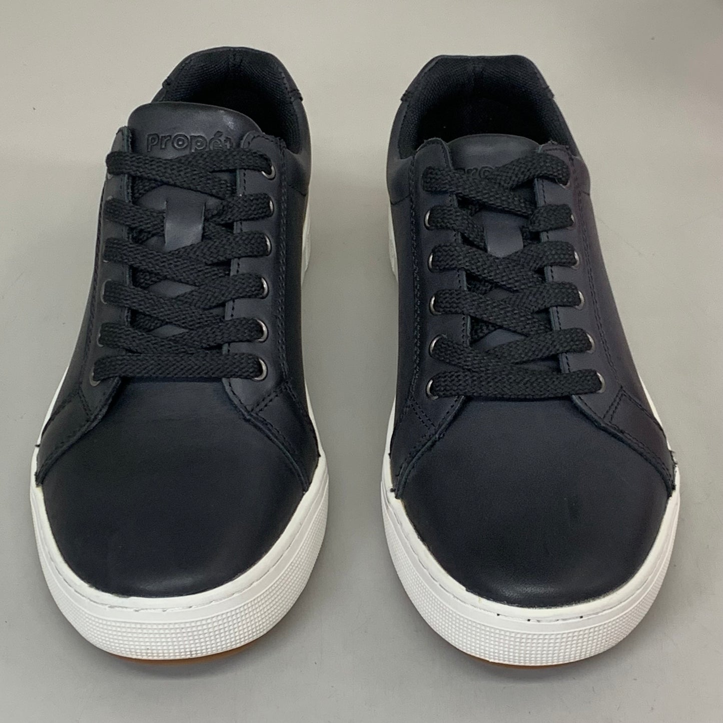 PROPET Koda Classic Leather Sneakers XX(5E) Men's SZ 9 Black MCA202LBLKE-09