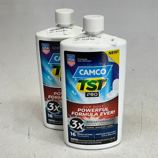 ZA@ CAMCO (2 PACK) Tst Pro Most Powerful Formula Ever Breakthrough Enzyme Formula  32 fl oz 899117