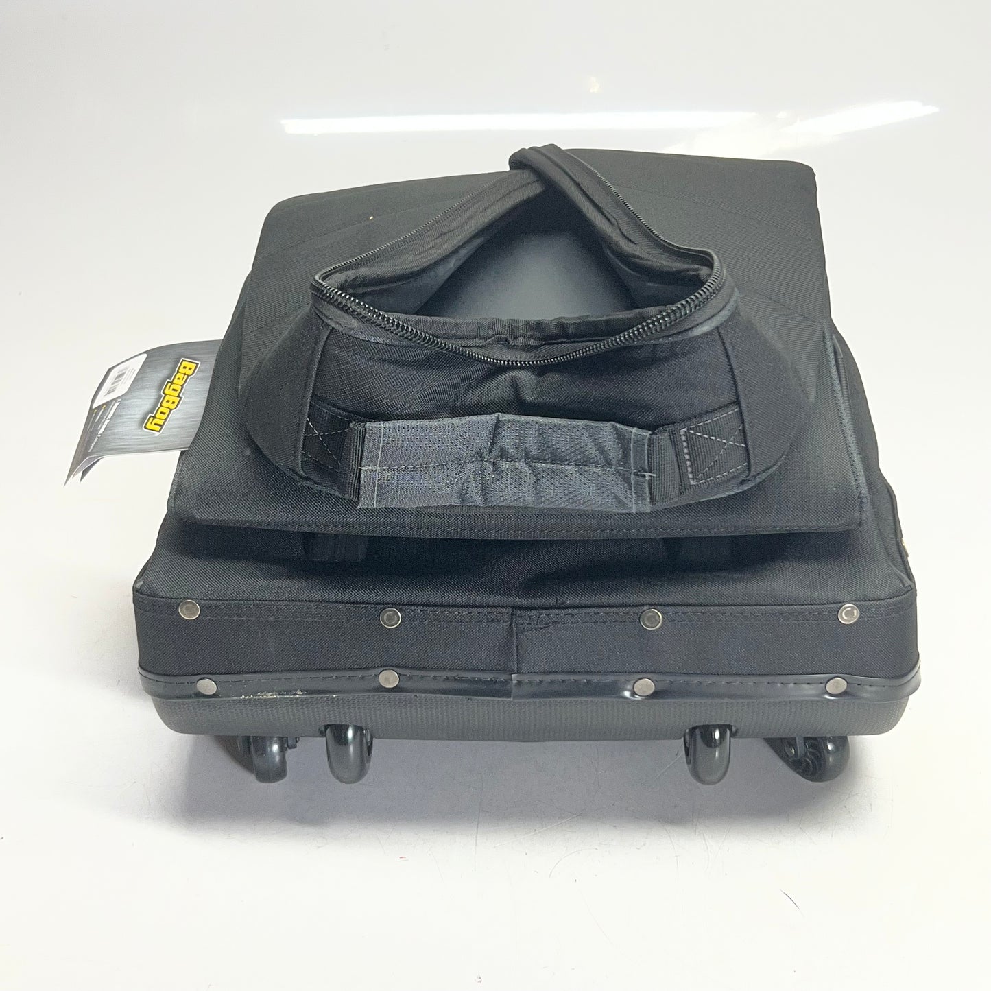 BAGBOY Golf Freestyle Travel Cover 15"L x 12"W x 11"H Black/Charcoal BB97055
