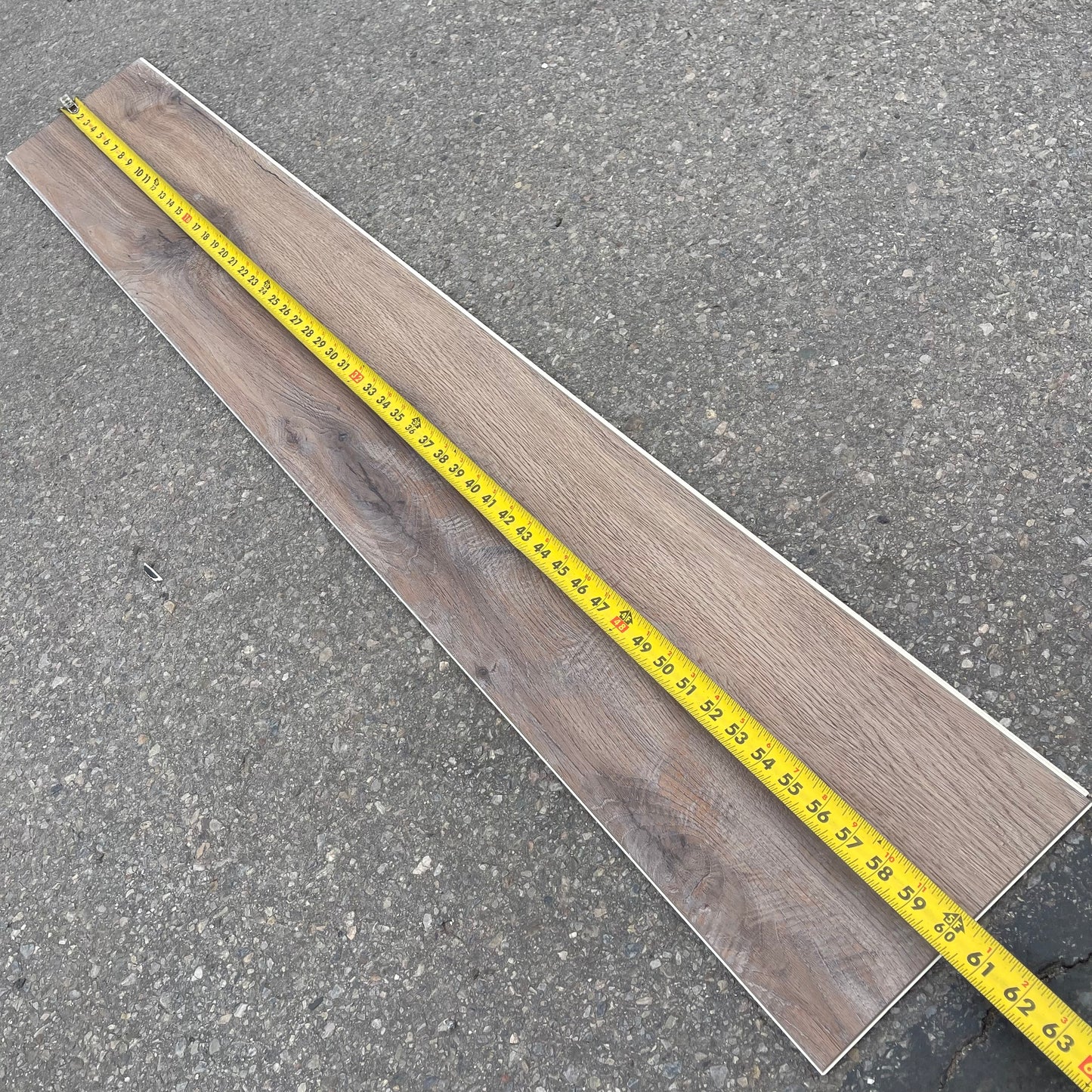 Z@ Pallet of NDURE Flooring Platinum Plus Series 60”x9” planks (AS-IS)