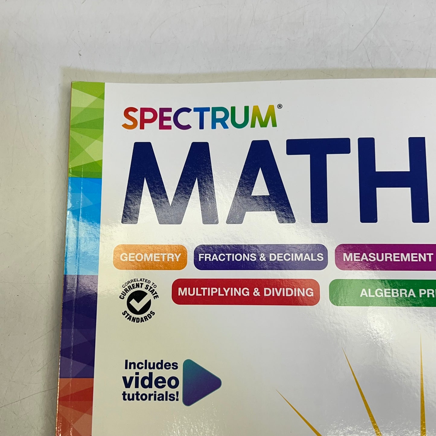 CARSON DELLOSA (2 PACK) Spectrum Math Workbook Paperback Grade 4 705503