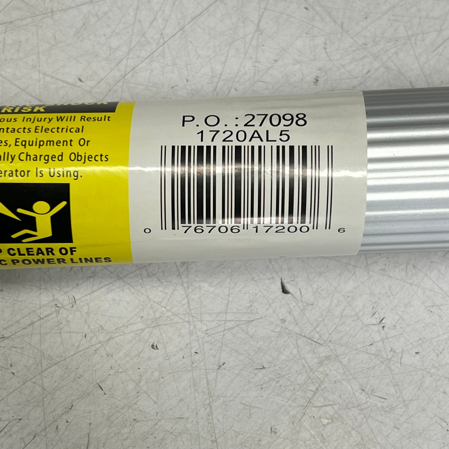 JT EATON Pro Line Lightweight Aluminum Works W/ Multiple Heads 20' Silver/Black