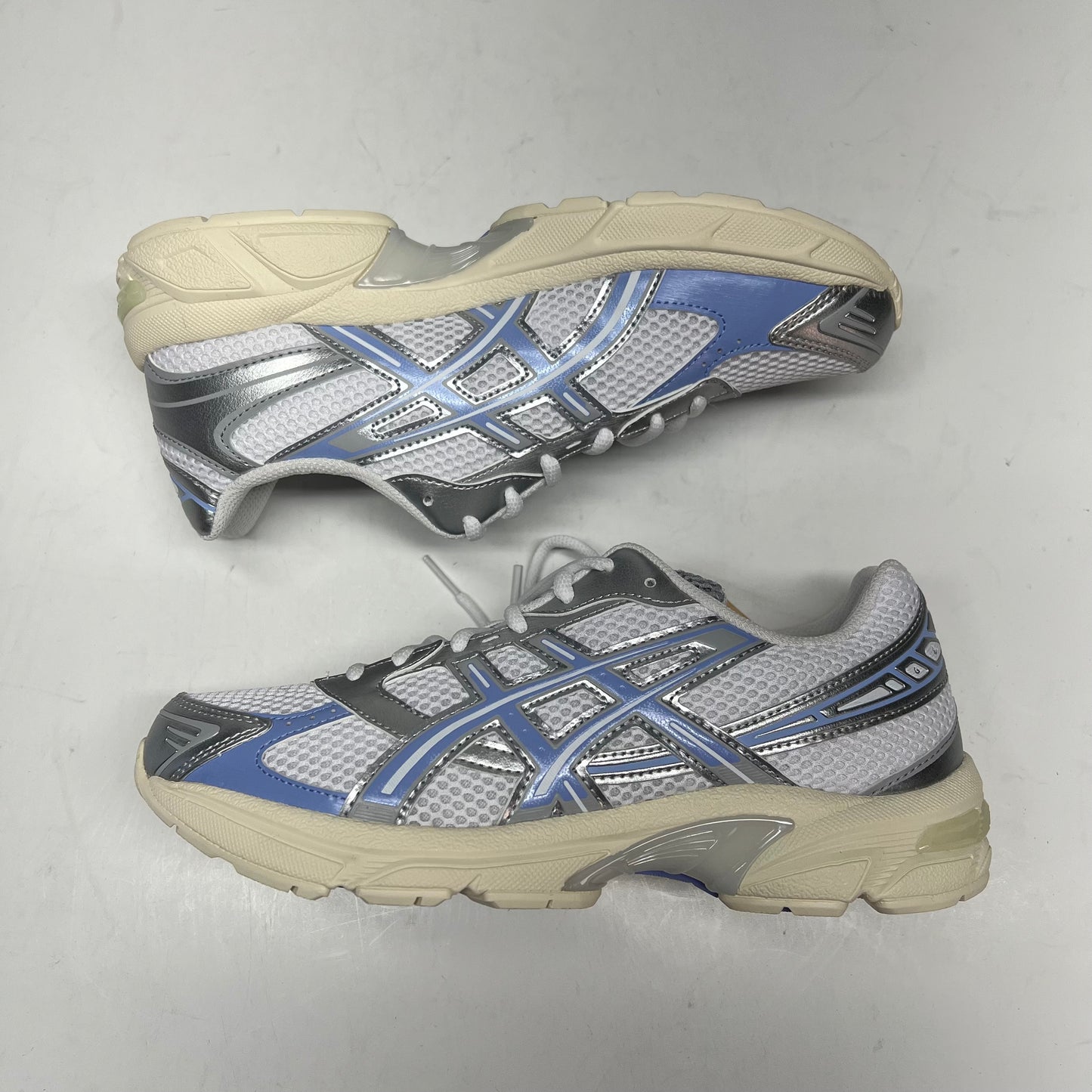 ASICS Gel-1130 Athletic Mesh Sneaker M Sz 6 W Sz 7.5 White / Light Sapphire