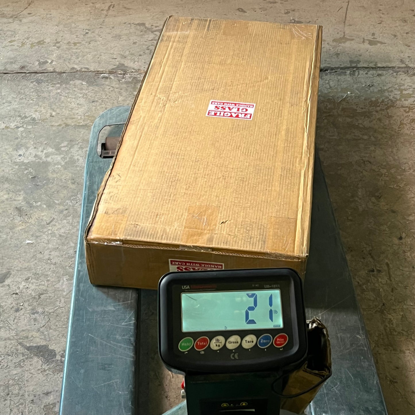 ZA@ ZACA Medicine Cabinet Glass (AS-IS, Boken)