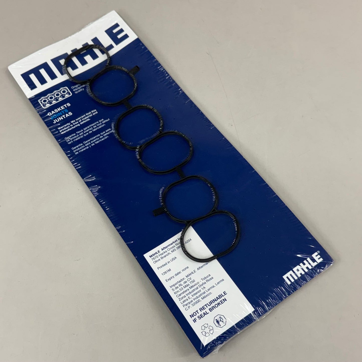 MAHLE Intake Plenum Gasket For Nissan Maxima & Infiniti Black MS19218