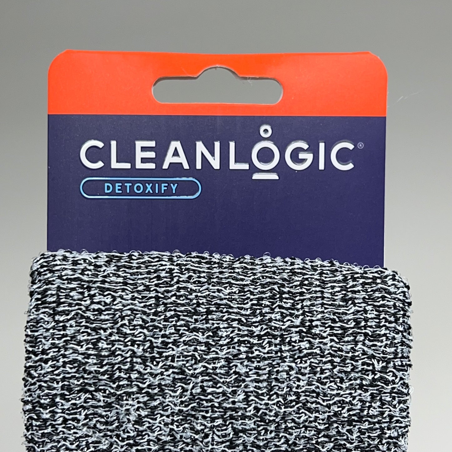 CLEANLOGIC (3 PACK) Exfoliating Super Stretch Cloth 17" X 8" Black/White 1002165