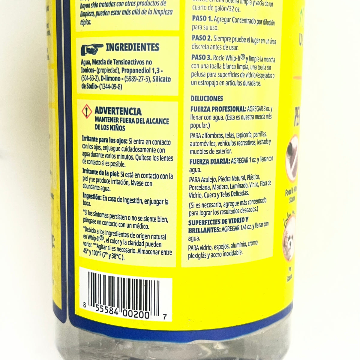 WHIP-IT (3 PACK) All Purpose Cleaner & Stain Remover Concentrate  32 fl oz