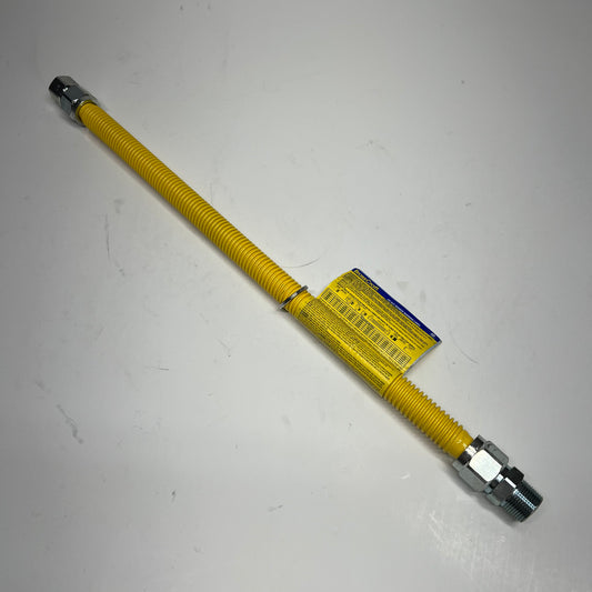 BRASSCRAFT Procoat Stainless Steel Gas Connector 3/4" ID (7/8" OD) CSSB2|1-24