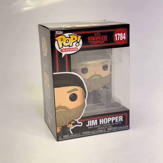 FUNKO POP Jim Hopper Vinyl Figure Netflix Stranger Things Ages 3+ 1784