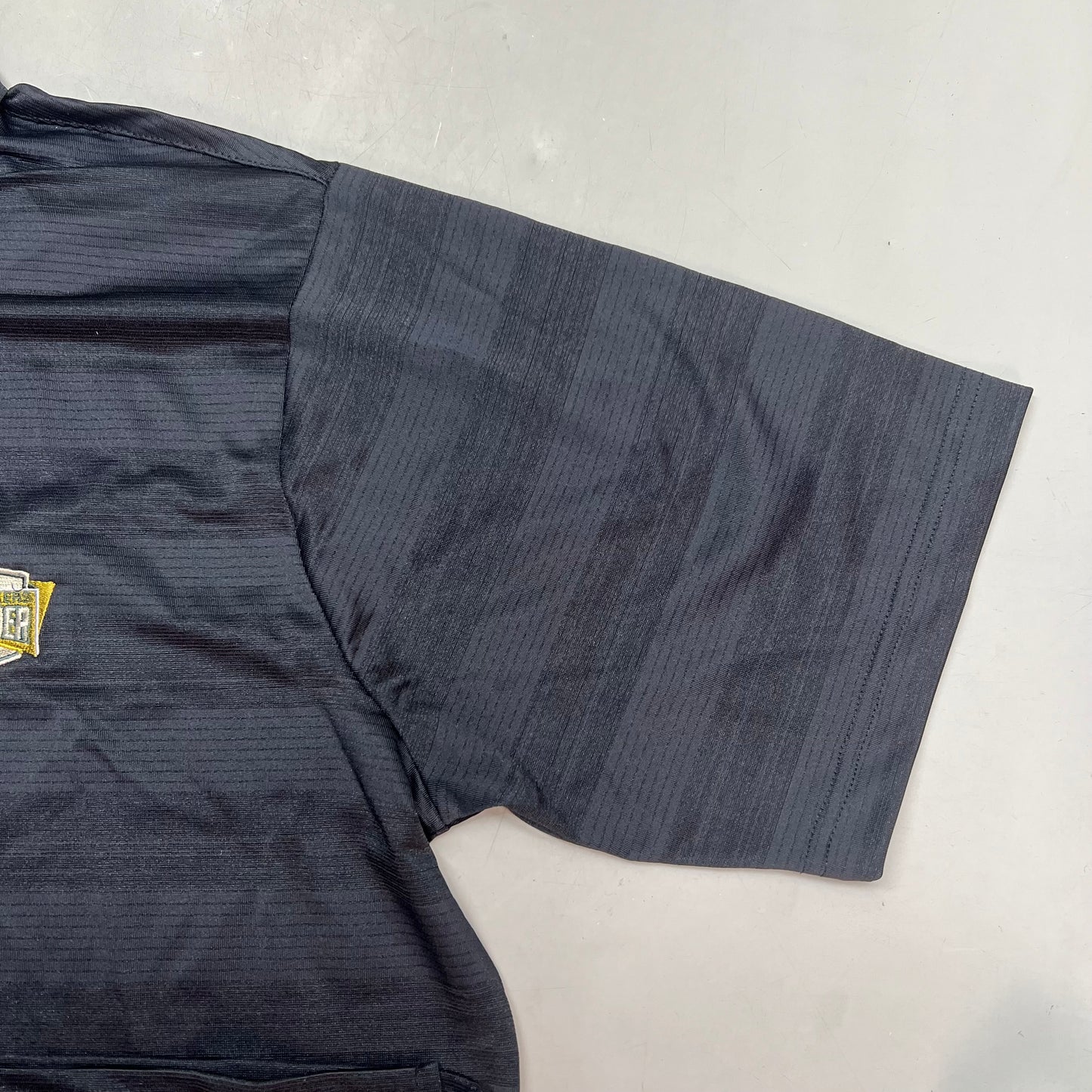 ANTIGUA Green Bay Packers NFL Team Apparel Polo Shirt Men's Sz L Black 3601392