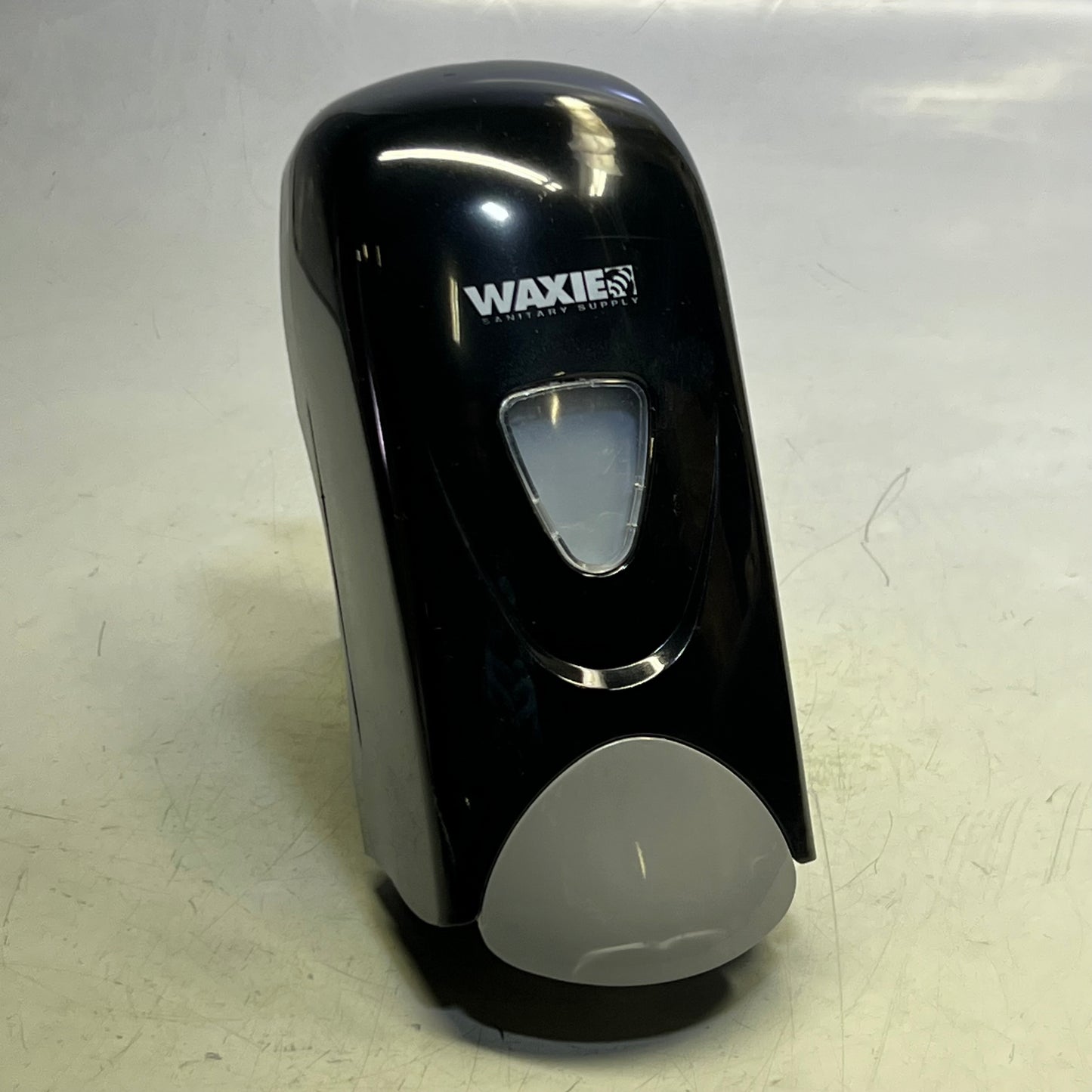 WAXIE Bulk Foam Dispenser Sz 10"H x 4.5"W, Black 9326