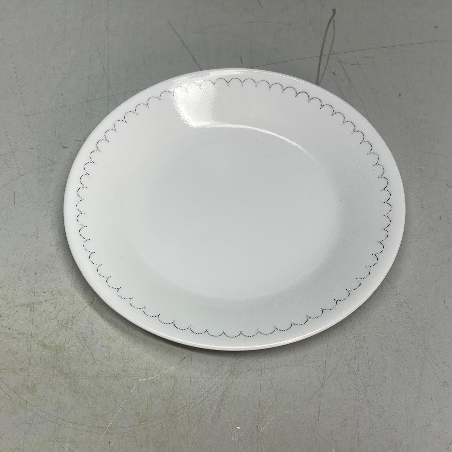 ZA@ CORELLE (18 PIECE SET) Caspin Lace Dinnerware Set Serves 6 People White 1147837