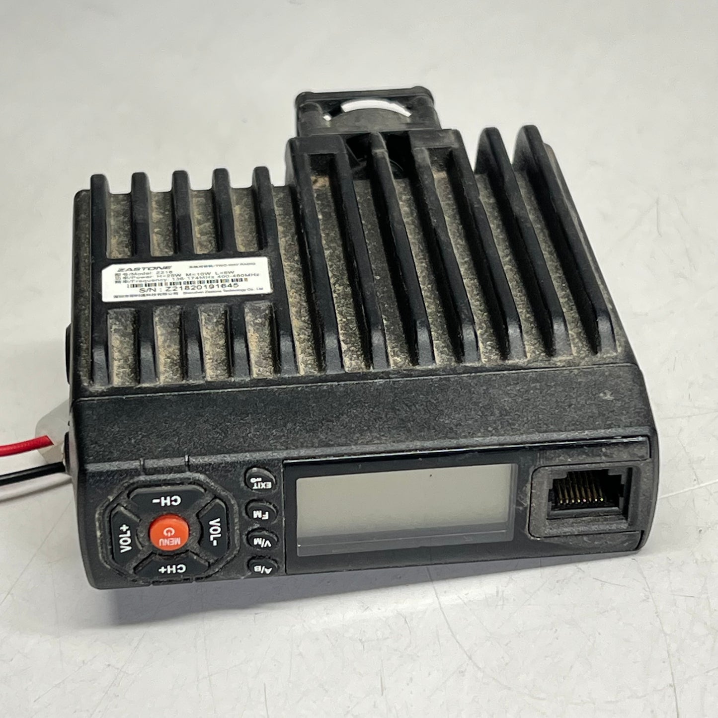 ZA@ ZASTONE Mobile Radio 25w Dual Band Mini Car Transceiver & Walkie Talkie Z21820191645 (New Other)