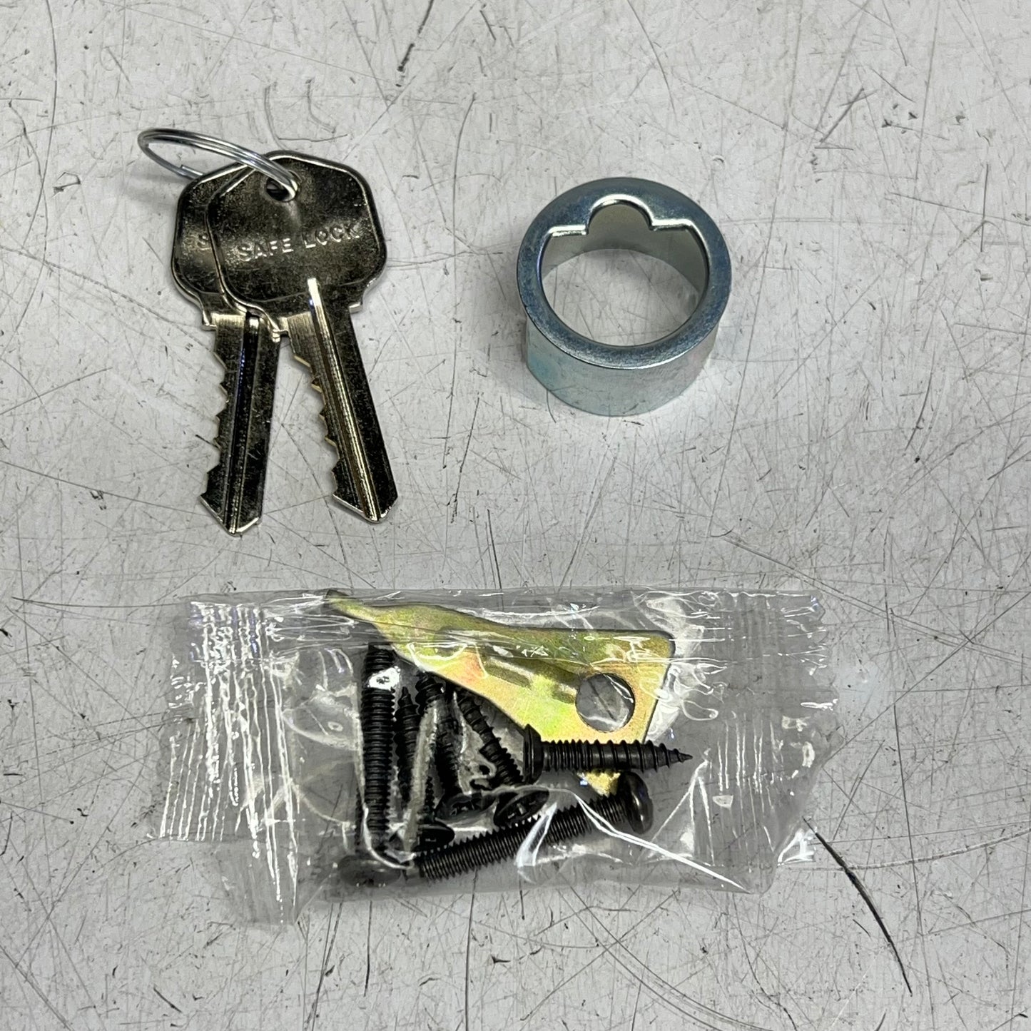 KWIKSET Safe Lock Regina Entry Adjustable Backset Matte Black 9SK50000-069