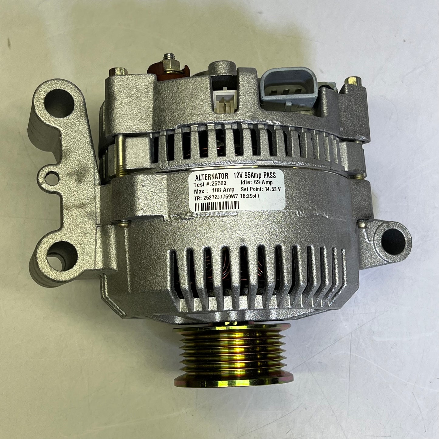 NAPA Remanufactured Alternator Standard 95 a for Ford, Mazda 2133109