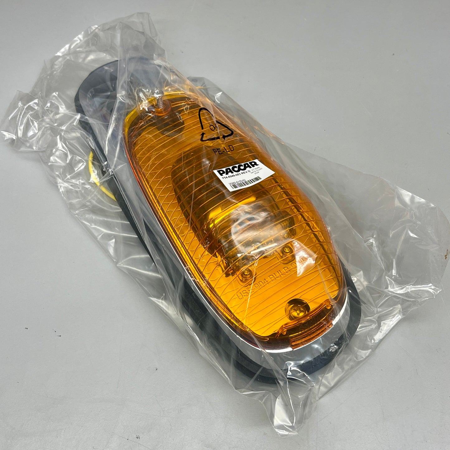 PACCAR Amber LED Clearance Marker Lamp - Replaces P54-6049-003 for Peterbilt