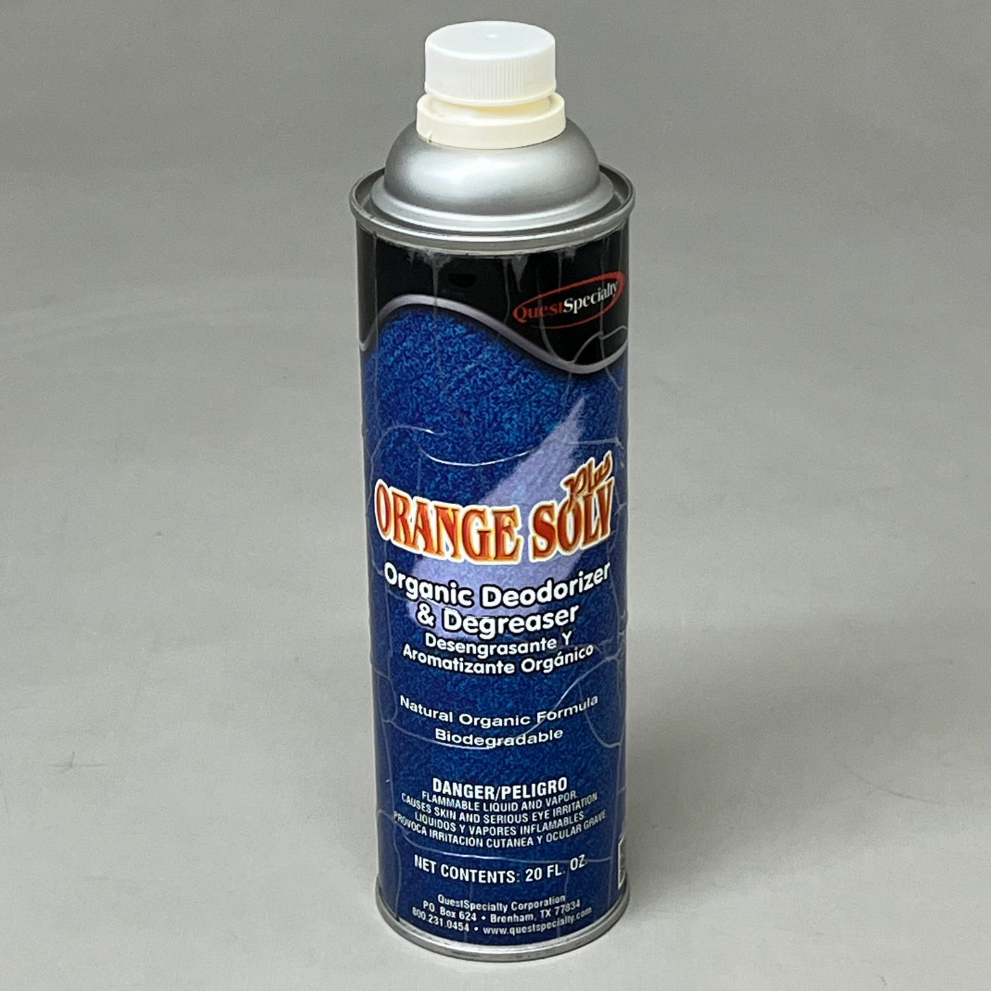 QUEST SPECIALLY (11 PACK) Orange Solv Plus Organic Deodorizer & Degreaser 20 fl oz