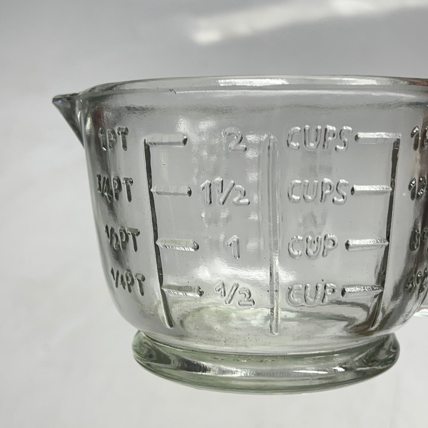 CREATIVE CO OP  Piece Clear Pressed Glass Juicer  16oz Clear DA4002