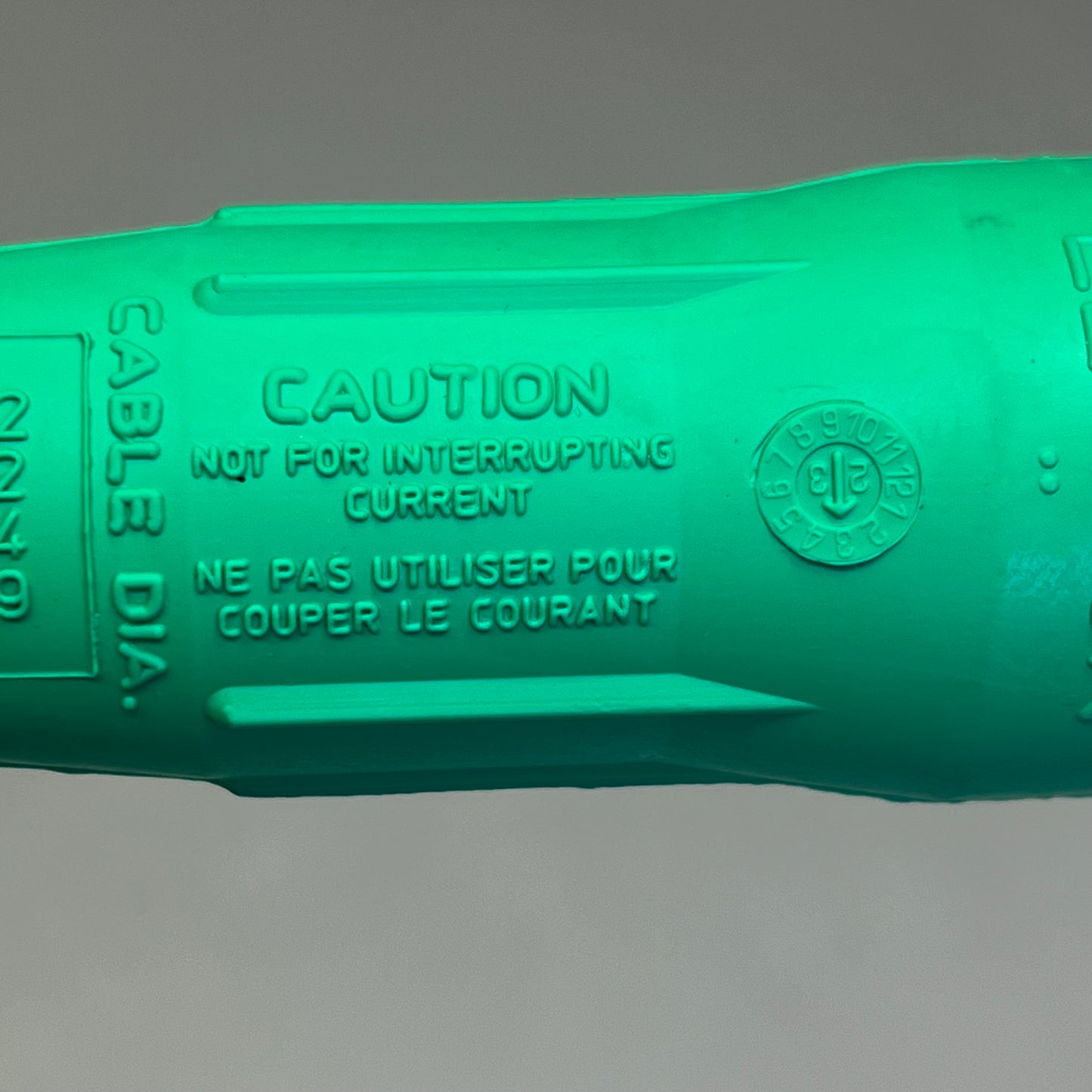 LEVITON Double Set Screw Termination Female #2 -2/0 AWG 16 Series Green 16D31-UG