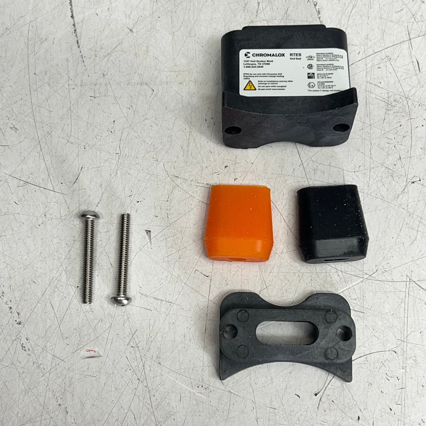 CHROMALOX Rtes End Seal Kit 4x Rate Enclosure Waterproof Cable Entry RTES-389570
