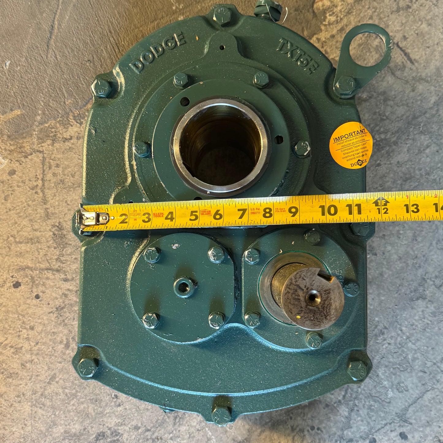 DODGE  Torque Arm Txt Double Reduction Speed Reducer Green  TXT515ET ETV E245551