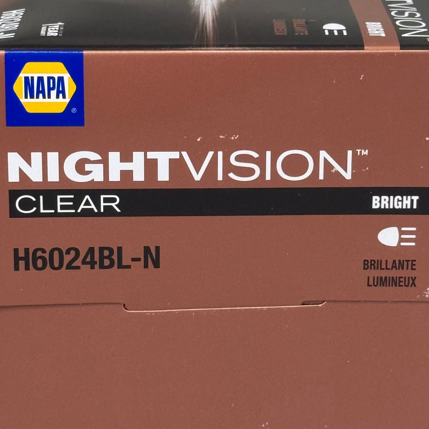 NAPA OE Quality Sealed Beam Flood Light 3 Contact Lugs 450 hr 7" Dia H6024B