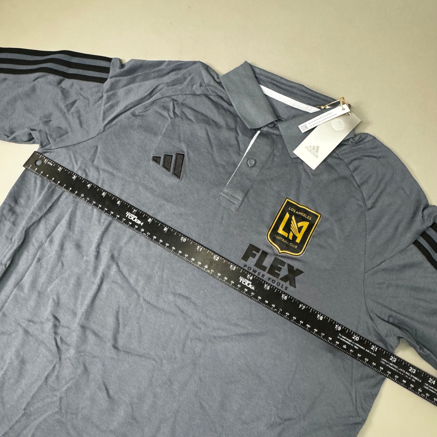 AEROREADY Los Angeles Football Club Jersey Sz-L Grey/Black IB5387 210