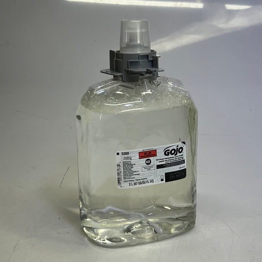 ZA@ GOJO (2 PACK) E-2 Hand Sanitizer Foam Refill Kills 99.9% of Germs Dermatologist tested 67 fl. oz. 5269-02 BB 11/28