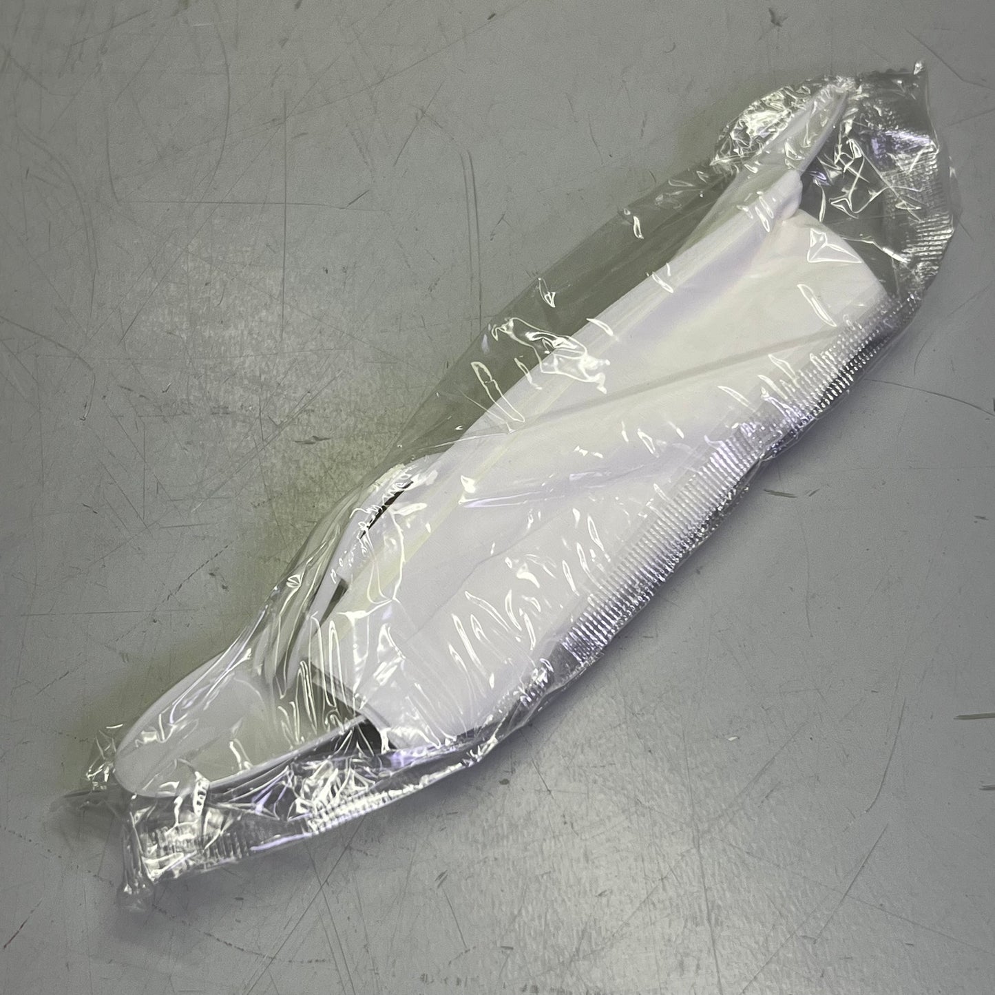 ZA@ YRFOODS (500 PACK) Plastic Cutlery, Fork-Spoon-Napkin 3661 (New Other, Distressed Box)