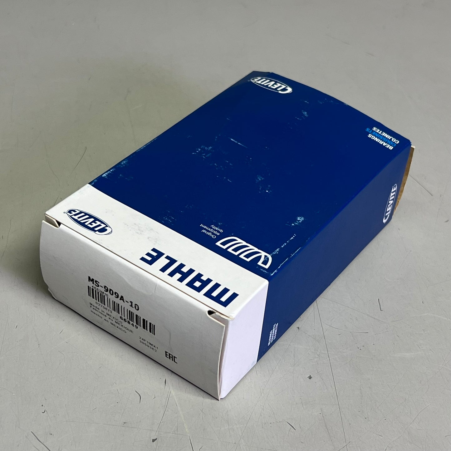 MAHLE Clevite Main Bearing Set For Chevy Vehicles 1968-2002 Grey MS-909A-10