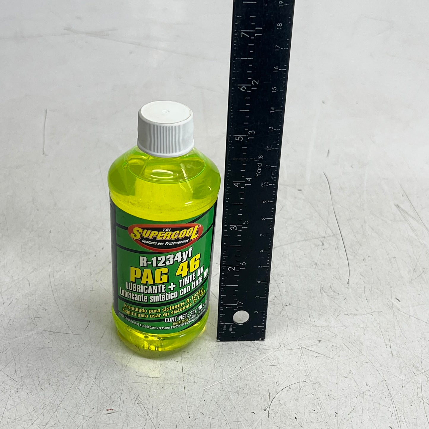 TSI SUPERCOOL (2 PACK) 1234yf Pag 46 Viscosity W/ Uv Dye 8oz Yellow 74327