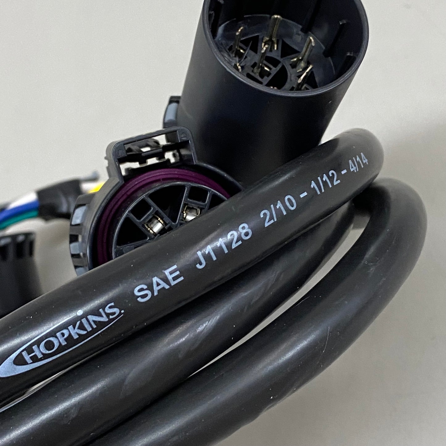 BLUE OX 5th Wheel & Gooseneck Trailer Wiring Kit  Black  BX88356 (New Other- Distressed Packaging)