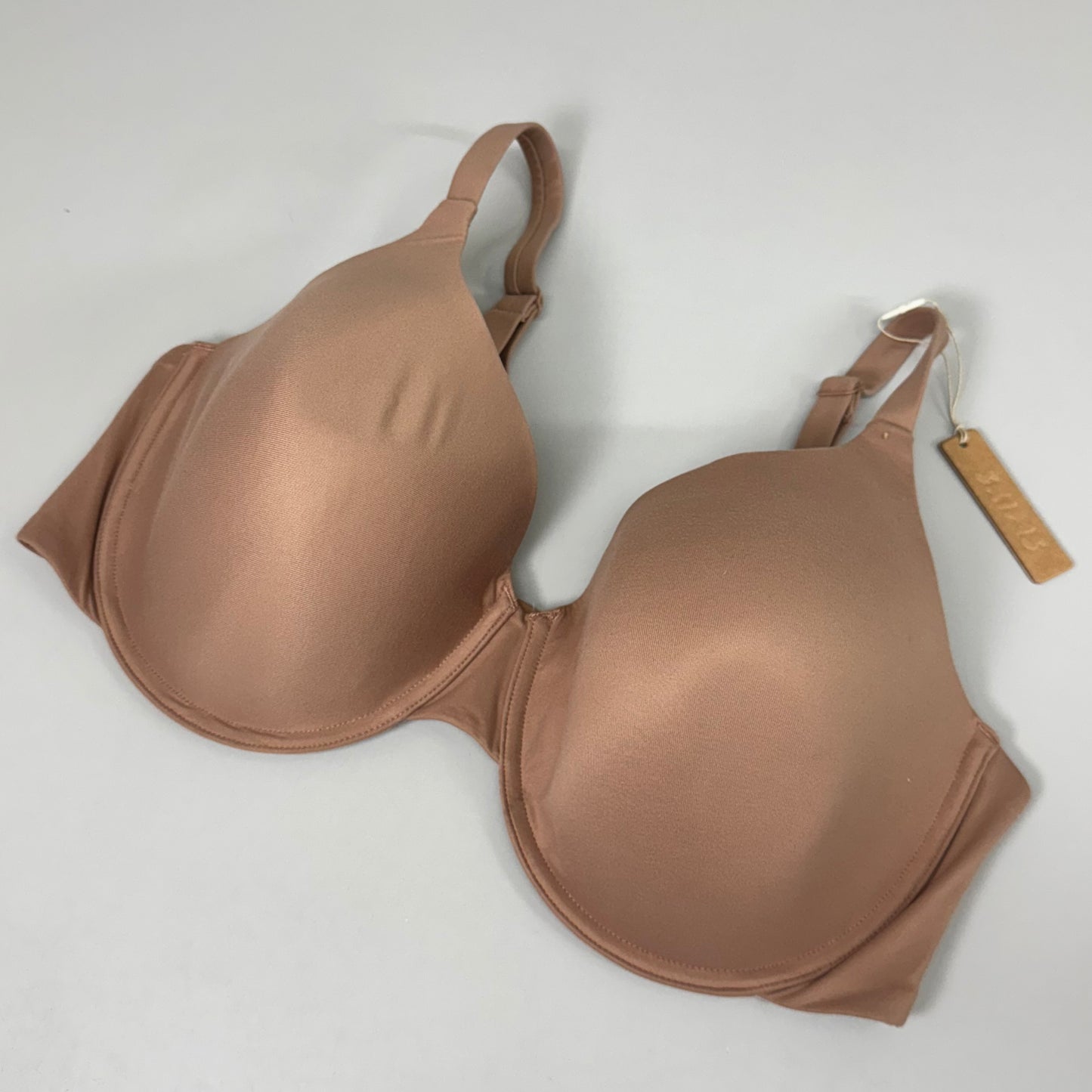 SKIMS Fits Everybody 360 Degree Stretch Soft T-Shirt Bra Women's Sz 40DD Sienna