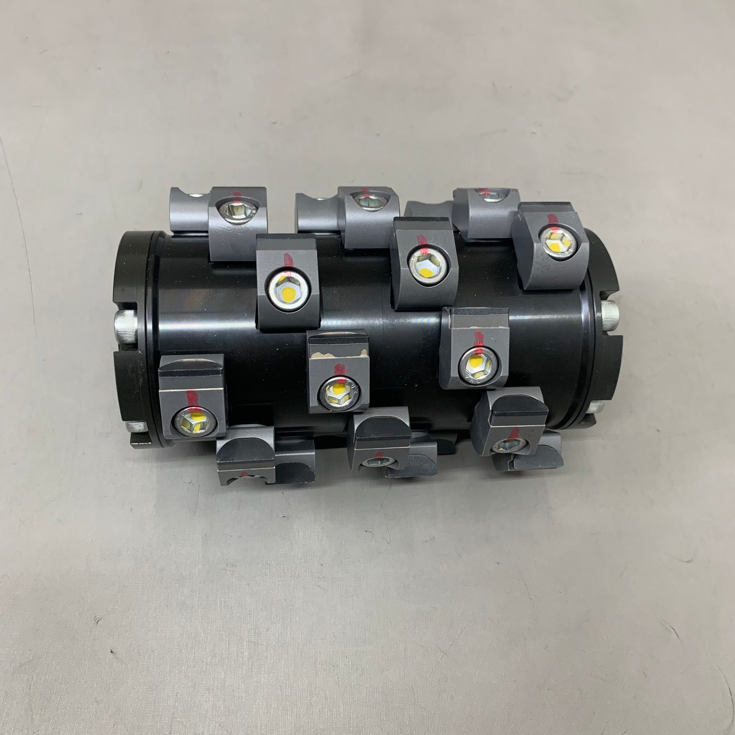 GRACO Quik Cut Diamond Drum Complete, PDC, Flat 5.5" 8"W Grey 2001721