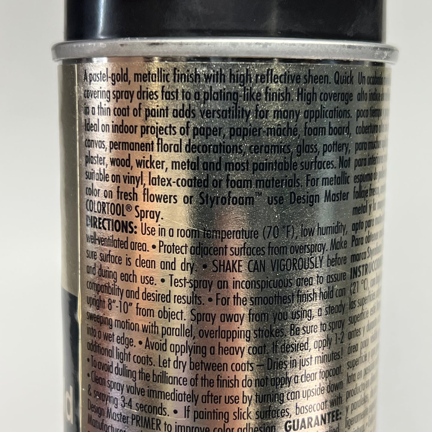 DESIGN MASTER (2 PACK) Premium Metals Metallic Finish 11oz Champagne Gold 242