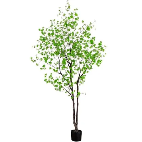 ZA@ NEARLY NATURAL 55” Tall Artificial Minimalist Ekianthus Tree T4660 (AS-IS, New Other)