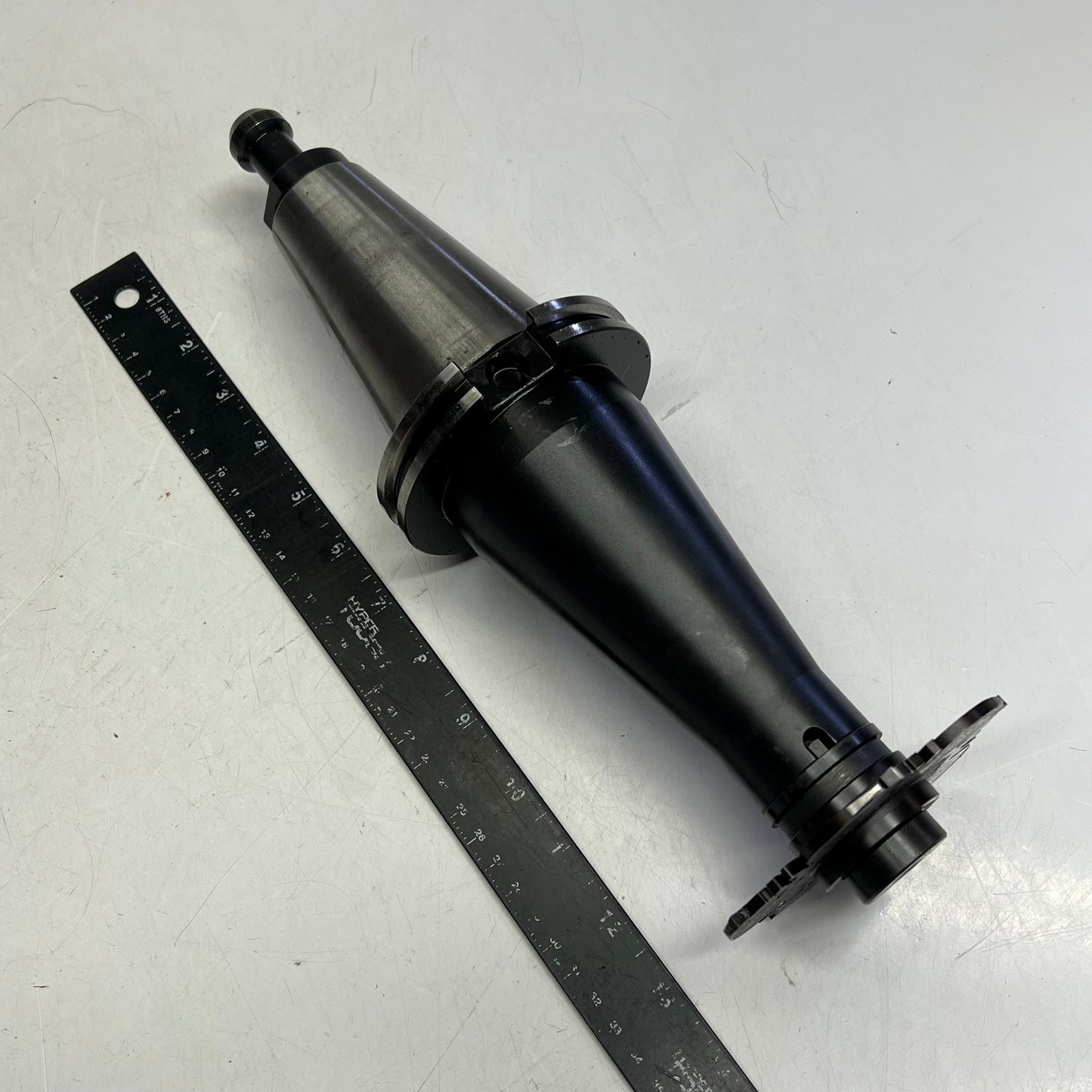 Tool Holder & Flower Shaped Cutting Attachment for CNC Machining ~1-1/2" (Used)