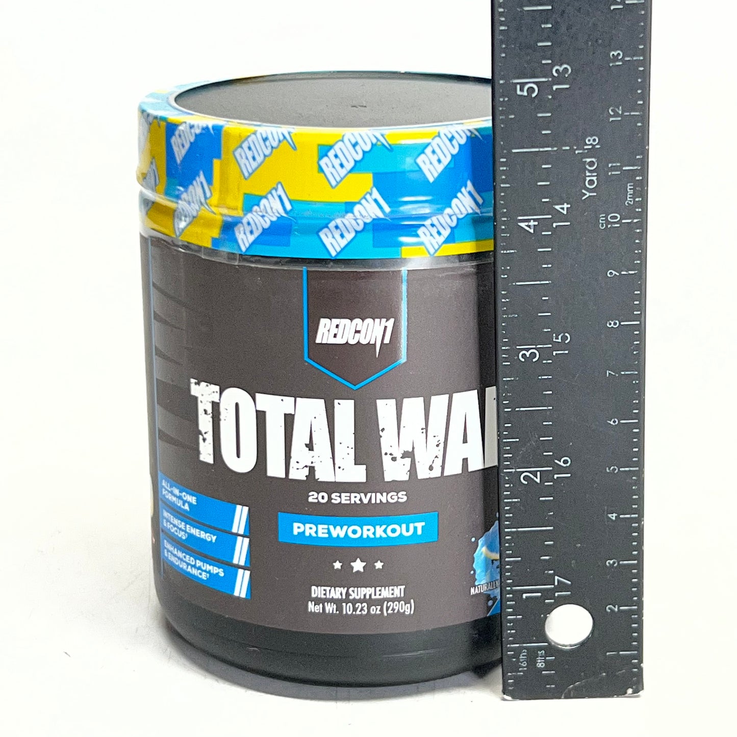 REDCON1 Pre-Workout, Blue Lemonade 20 Serving 10.23 oz BB 11/28